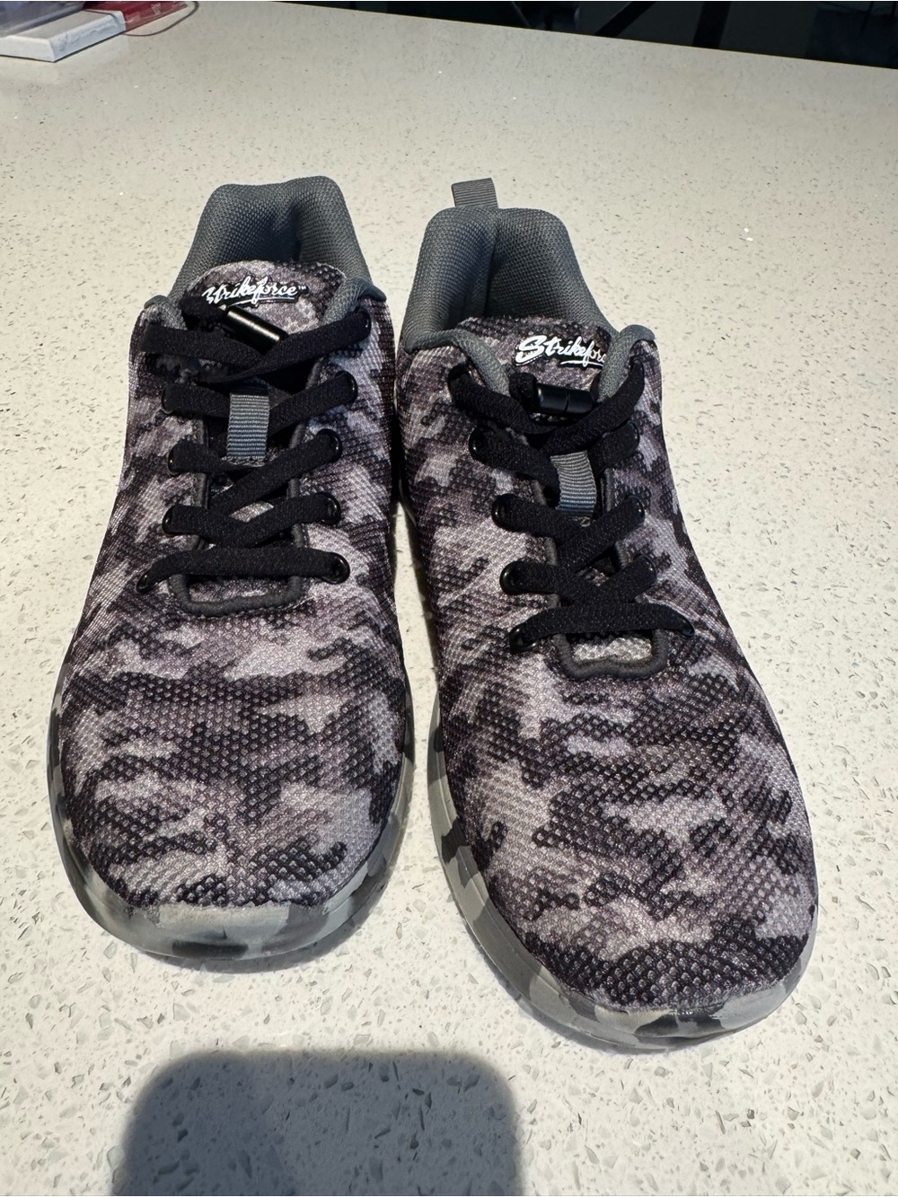 Strikeforce Camo Knit BOWLING shoes in Gray/Black - Picture 2 of 9